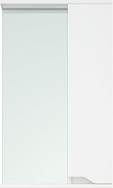 Corozo Зеркальный шкаф Теона 50 белый – фотография-1