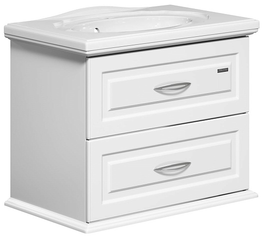  Мебель для ванной Mero 80 белый – картинка-11