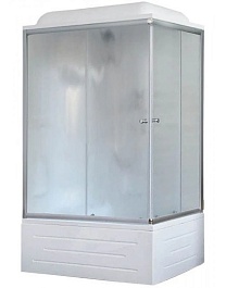 Royal Bath Душевая кабина 100/80 BP RB8100BP1-M-L с высоким поддоном – фотография-1