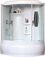 Royal Bath Душевая кабина ALP RB 150ALP-T-L/b/g 150x100 L стекло прозрачное профиль белый