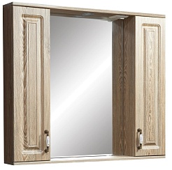 Stella Polare Зеркало-шкаф Кармела 90/С карпатская ель – фотография-1