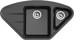 Ewigstein Мойка кухонная Wink 80KF черный – фотография-3