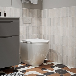 Vivon Унитаз приставной Olkott PRWH01 безободковый с быстросъёмным сиденьем микролифт – фотография-3