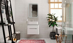 Jorno Зеркало-шкаф Bosko 50 Bos.03.50/W – фотография-3