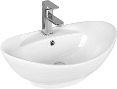 Ceruttispa Раковина накладная 60 CR7003 белая