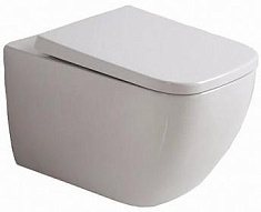 BelBagno Унитаз подвесной ALPINA BB10100CHR безободковый