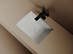 Ceramicanova Мебельная раковинам Era 46 CN15002 белая – фотография-2