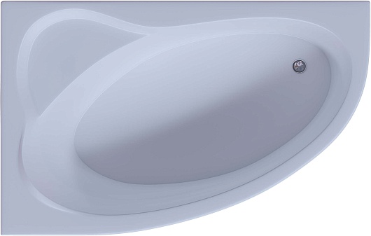 Aquatek Акриловая ванна Фиджи 170x110 L с экраном и каркасом – фото-1