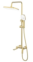 Azario Душевая стойка Conda AZ-K2311MG золото матовое