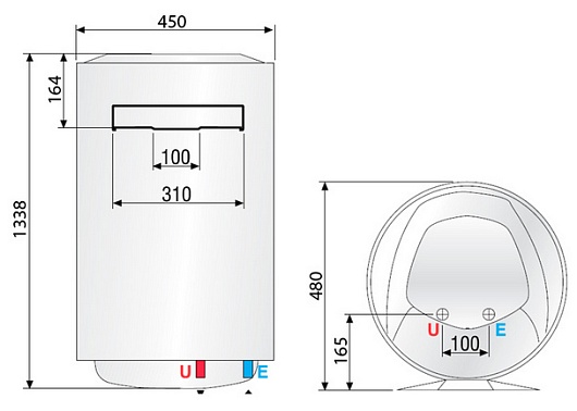 Ariston Водонагреватель накопительный ABS Pro R 150 V – фотография-2