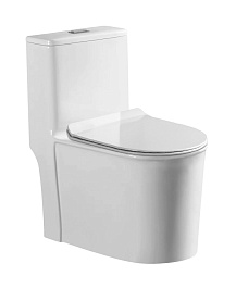 Stella Polare Унитаз-моноблок напольный Куэнка KN6831000 белый – фотография-1