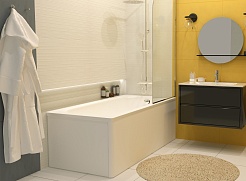 ВИЗ Стальная ванна Donna Vanna 160/70 с каркасной подставкой белая орхидея – фотография-3