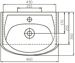 Vigo Мебель для ванной Hoska 45 белая – фотография-15