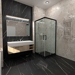 Triton Душевой уголок Фикс 90/90 Щ0000067440 – фотография-6