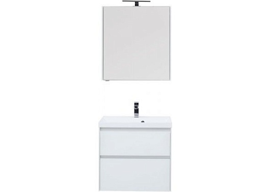 Aquanet Комплект мебели Гласс 60 – картинка-3