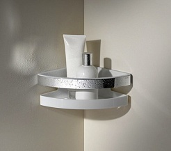 Keuco Полка Collection Moll 12757 хром, белая – фотография-3