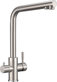 Milacio Смеситель для кухни Ultra MCU.553.SS нержавеющая сталь – фотография-1