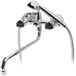 Vidima Смеситель универсальный Эко BA163AA для ванны с душем – фотография-1