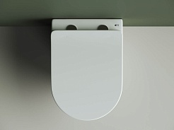 Ceramicanova Подвесной унитаз HighLight Rimless CN1804 белый – фотография-3