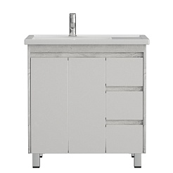 Corozo Тумба с раковиной напольная Остин 80, пайн белый – фотография-5