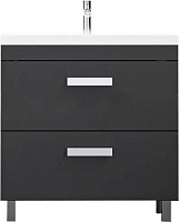 Velvex Тумба под раковину Orlando 80 графит