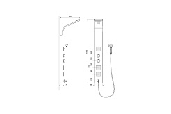 Excellent Душевая панель More Termo – фотография-3