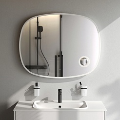 Am.Pm Зеркало Func 100x80 с подсветкой и увеличительным зеркальцем – фотография-4