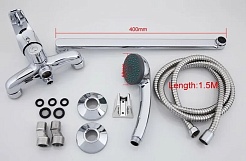 Frap Смеситель для ванны H36 F2236 хром – фотография-2