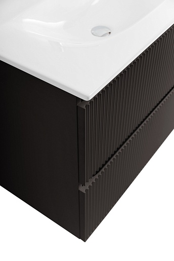 BelBagno Тумба с раковиной Uno 80 подвесная Темно-Серый матовый с раковиной BB-8099-80 – картинка-7