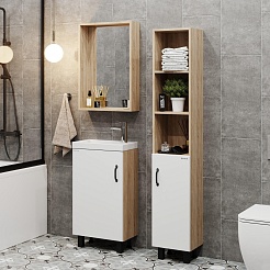 Onika Зеркальный шкаф Тимбер 48 дуб сонома – фотография-5