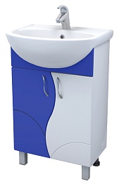 Vigo Мебель для ванной Alessandro 4-55 синий – фотография-2