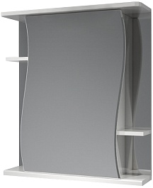 Какса-а Зеркальный шкаф Волна 62 без подсветки – фотография-1