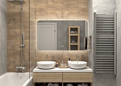 Continent Зеркало Burzhe Medium 1200x700 – фотография-6