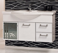 Акватон Тумба с раковиной "Сайгон 110" – фотография-6