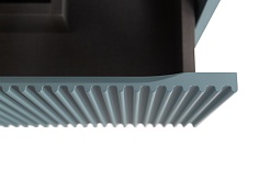 BelBagno Тумба с раковиной Uno 60 подвесная Голубой матовый с раковиной BB-8099-60 – фотография-6