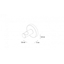 Fixsen Крючок Hotel FX-31005B – фотография-2