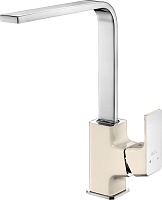 E.C.A. Смеситель для кухни Tiera 103318065 хром/бежевый