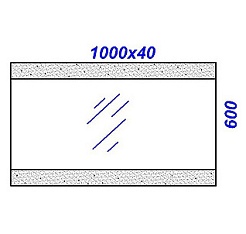 Aqwella Зеркало для ванной Бергамо 100 – фотография-7
