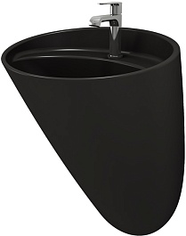 Ambassador Раковина Queen 53.5 черная матовая – фотография-1