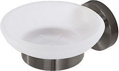 Cezares Мыльница Relax RELAX-SODS-GM оружейная сталь – фотография-1