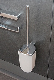 Keuco Ершик Elegance new 11664 с крышкой – фотография-3