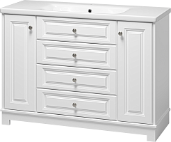 Misty Тумба под раковину Ларго 120 белая – фотография-3