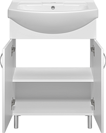 Misty Тумба под раковину Изео 65 белая – фотография-3