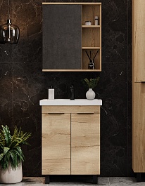 Onika Мебель для ванной Легран 60 дуб галифакс – фотография-1