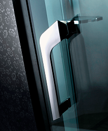 Orans Душевая кабина Diamond SR-89105LS Black – фотография-8