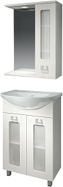 Какса-а Мебель для ванной Витраж 55 R – фотография-1