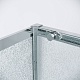 Grossman  Душевой уголок Style 120x90x195 профиль хром стекло шиншилла – фотография-21