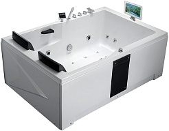 Gemy Акриловая ванна G9061 O R с TV – фотография-1