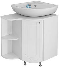 Mixline Тумба с раковиной Корнер L – фотография-1