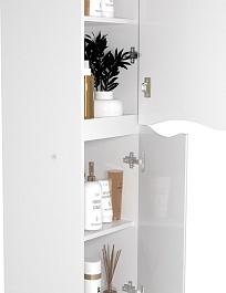 Водолей Пенал подвесной Адель 35 R белый – фотография-6